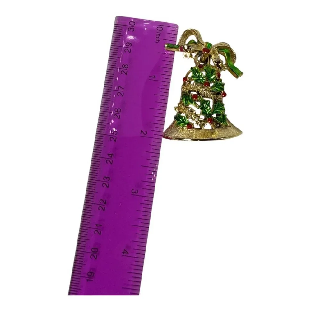 Gerry Holiday Bell Brooch‎